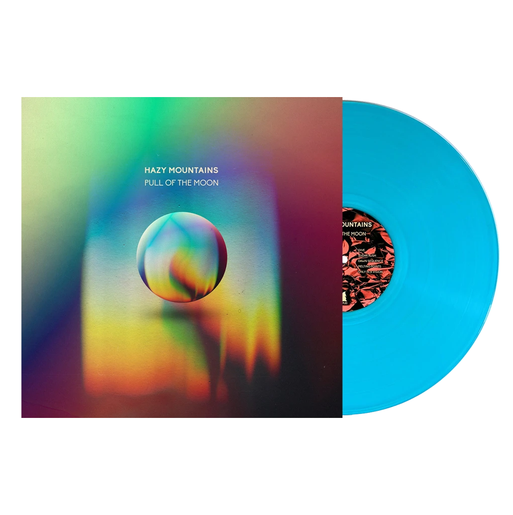 Hazy Mountains - Pull Of The Moon - Seaglass Blue 12" Vinyl 1 Hazy Mountains - Pull Of The Moon - Seaglass Blue 12" Vinyl