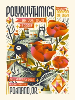 New Years Eve 2022 18x24 Screen Printed Poster