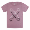 Basic Scissoring Pink Tee