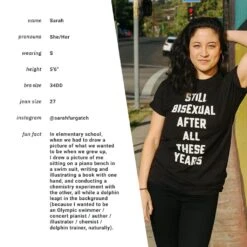 Still Bisexual Tee -Cheap Band Tees Vinyl Store stillbisexual 0004 model2 bio