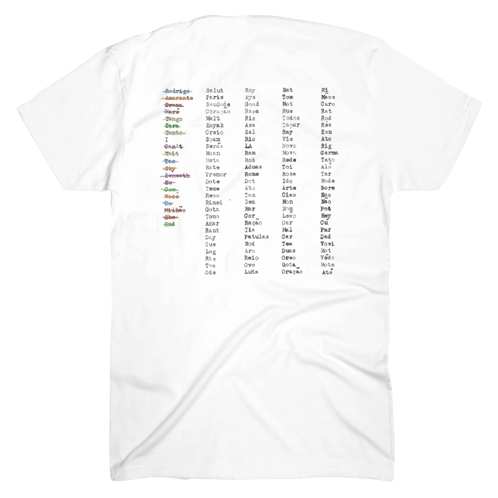 Tutti-Frutti White T-Shirt 4 Tutti-Frutti White T-Shirt - Image 4