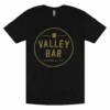 Valley Bar Circle Logo Black Tri-Blend
