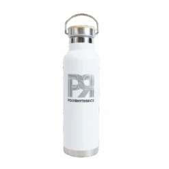 Go Two Stainless Steel Water Bottle -Cheap Band Tees Vinyl Store whitetumbler