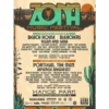 ZONA Music Festival 18x24 Lineup Poster